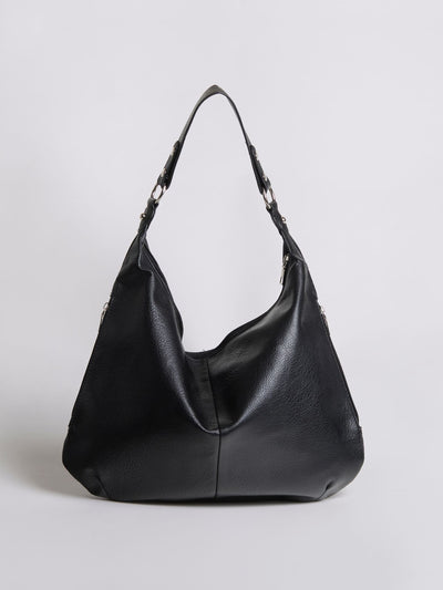 Stylish Vegan Leather Shoulder Bag - Spacious, Chic & Functional 0