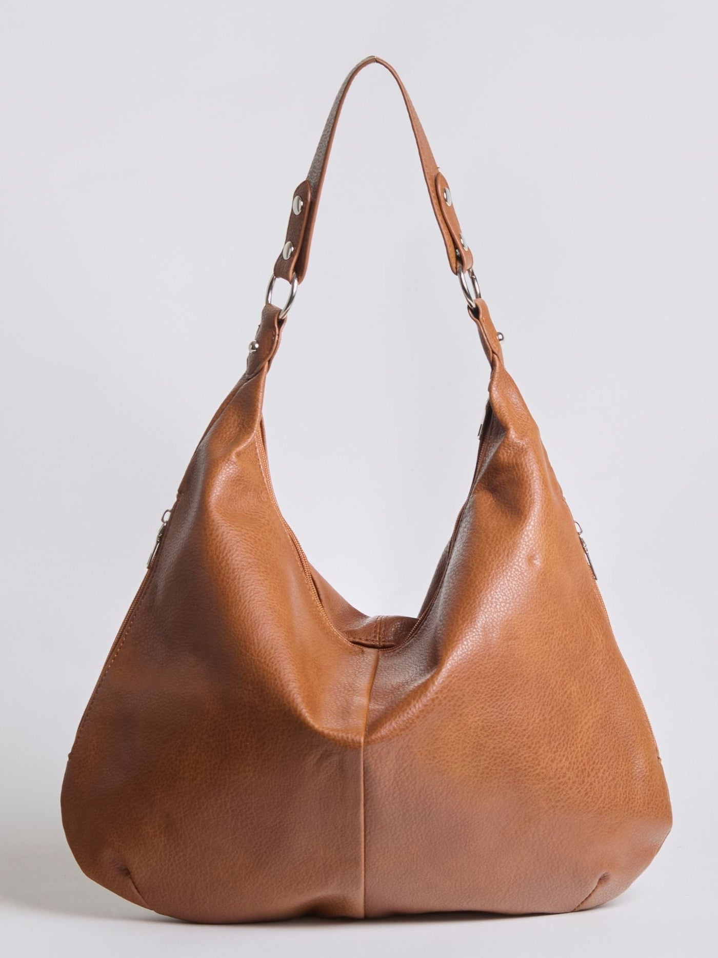 Stylish Vegan Leather Shoulder Bag - Spacious, Chic & Functional 11