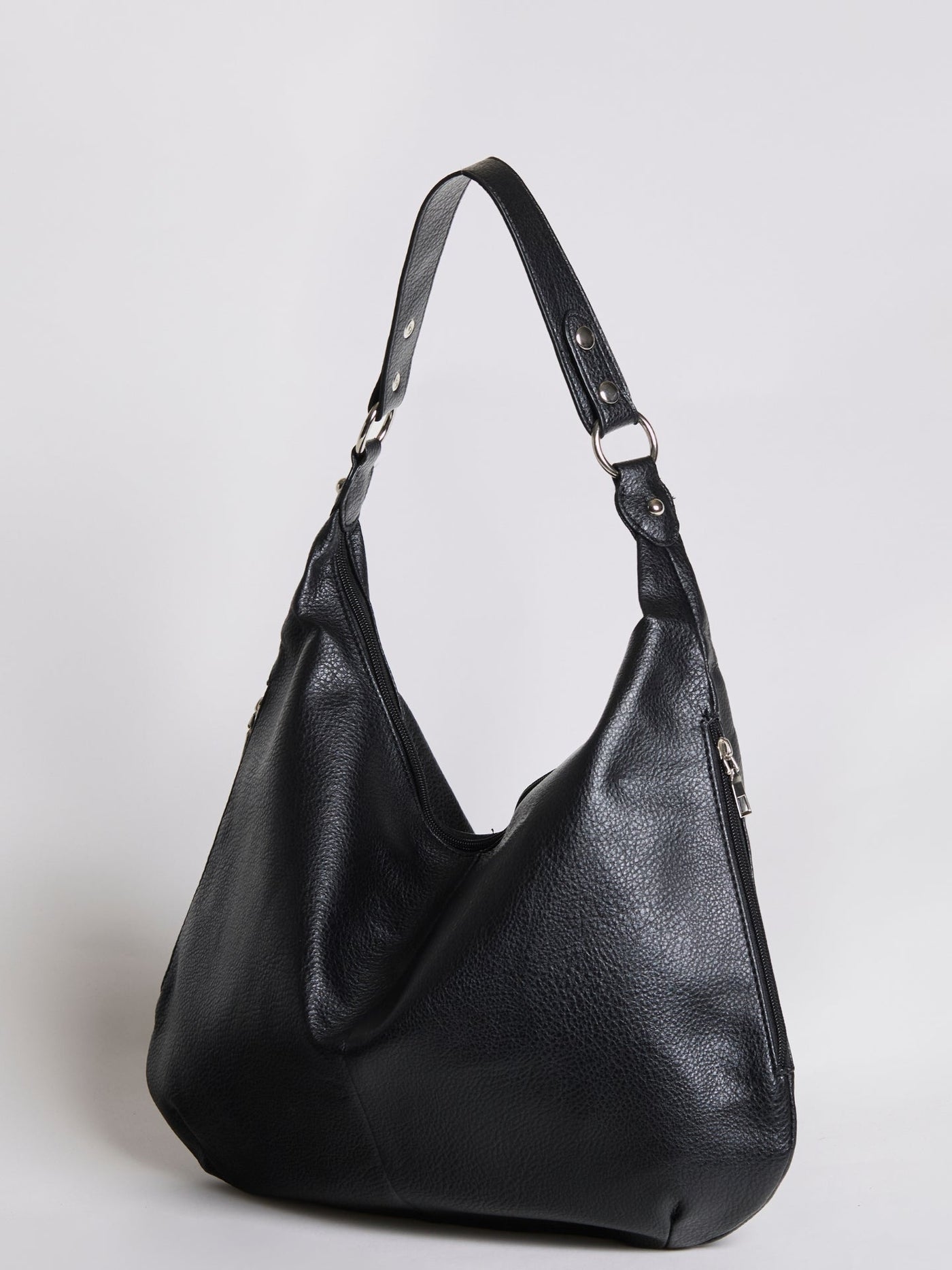 Stylish Vegan Leather Shoulder Bag - Spacious, Chic & Functional 1