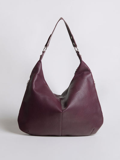 Stylish Vegan Leather Shoulder Bag - Spacious, Chic & Functional 2