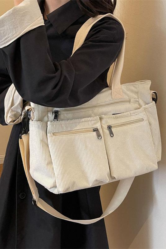 Stylish Velvet Tote Bag - Spacious, Durable, and Chic for Everyday Use 2